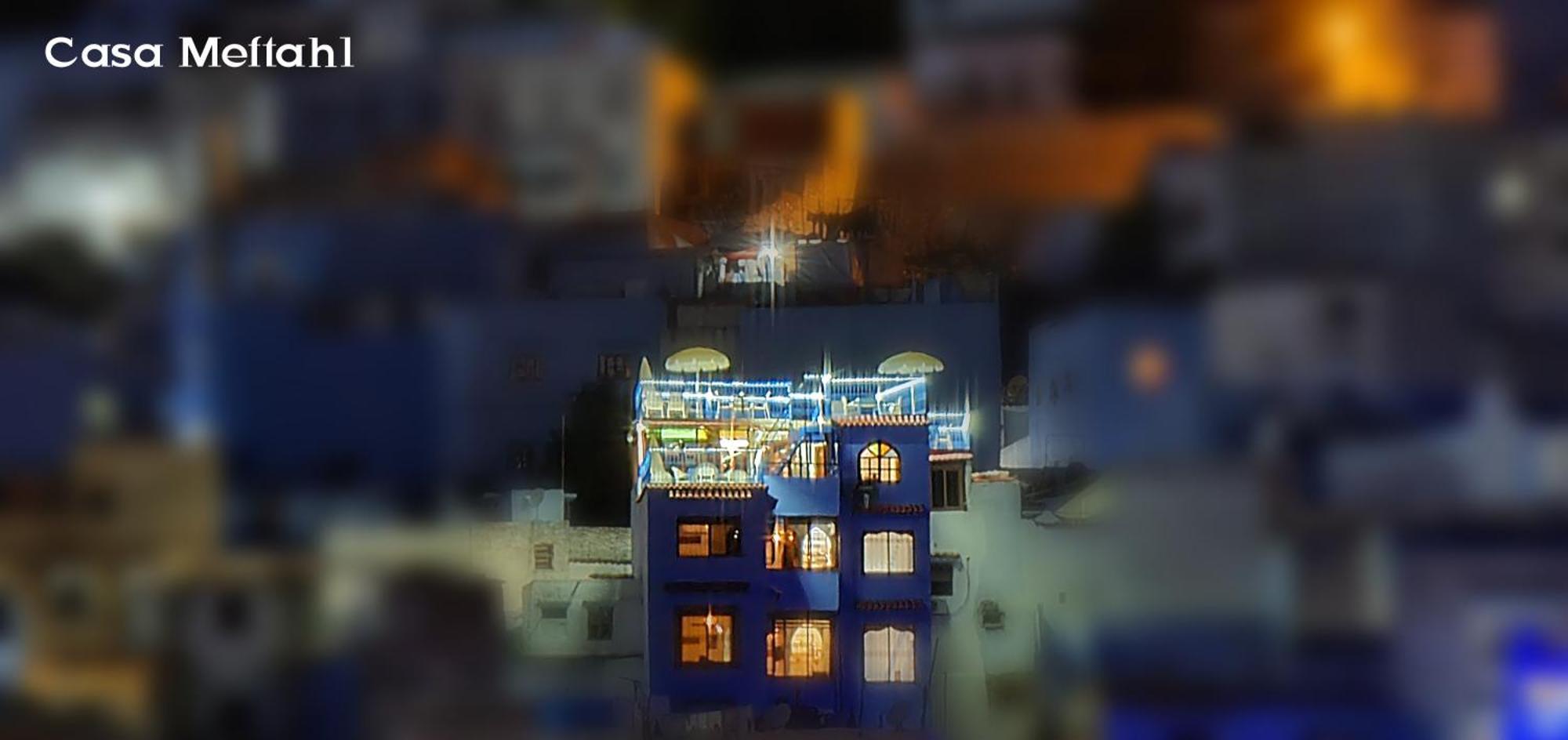 Casa Meftah Blue Daire Şafşavan Dış mekan fotoğraf