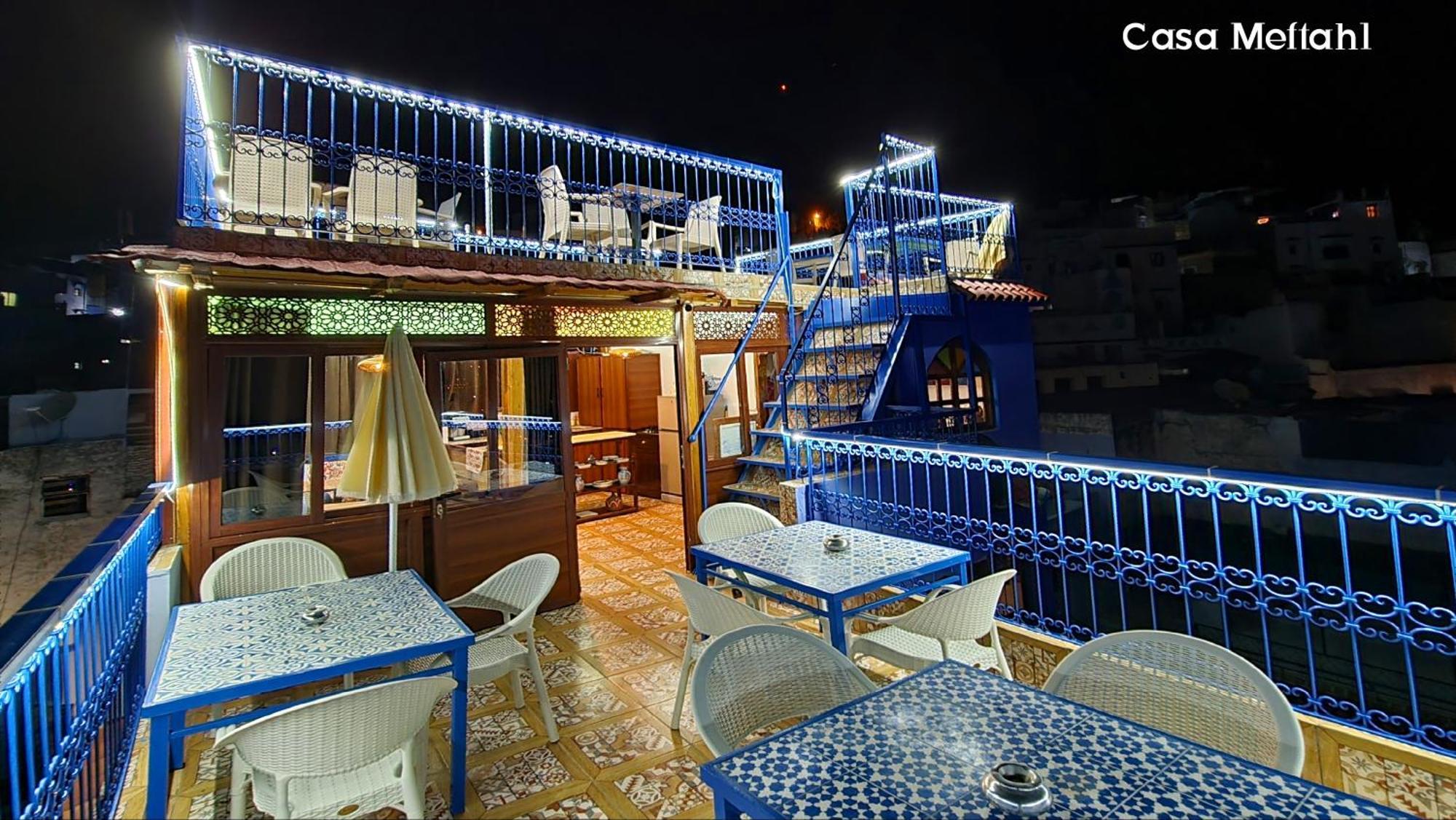 Casa Meftah Blue Daire Şafşavan Dış mekan fotoğraf