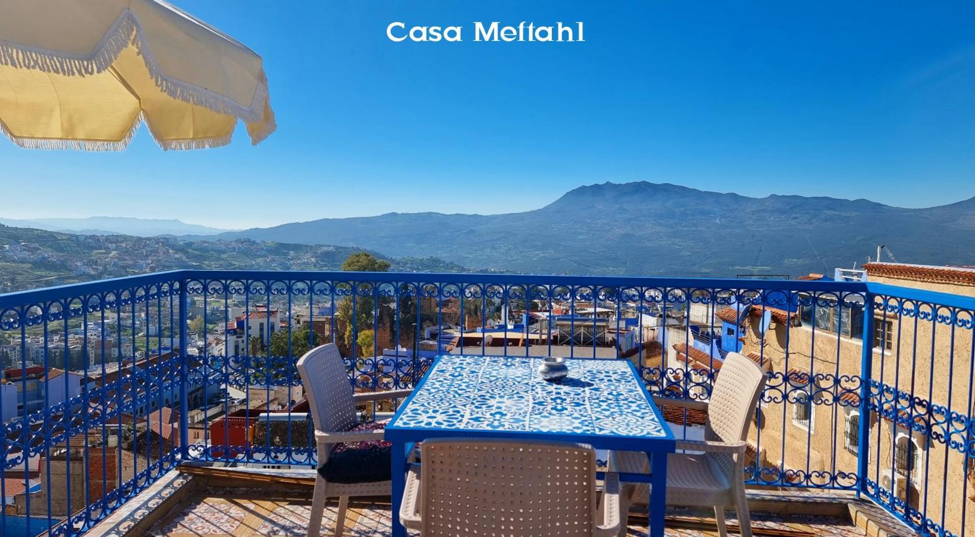 Casa Meftah Blue Daire Şafşavan Dış mekan fotoğraf