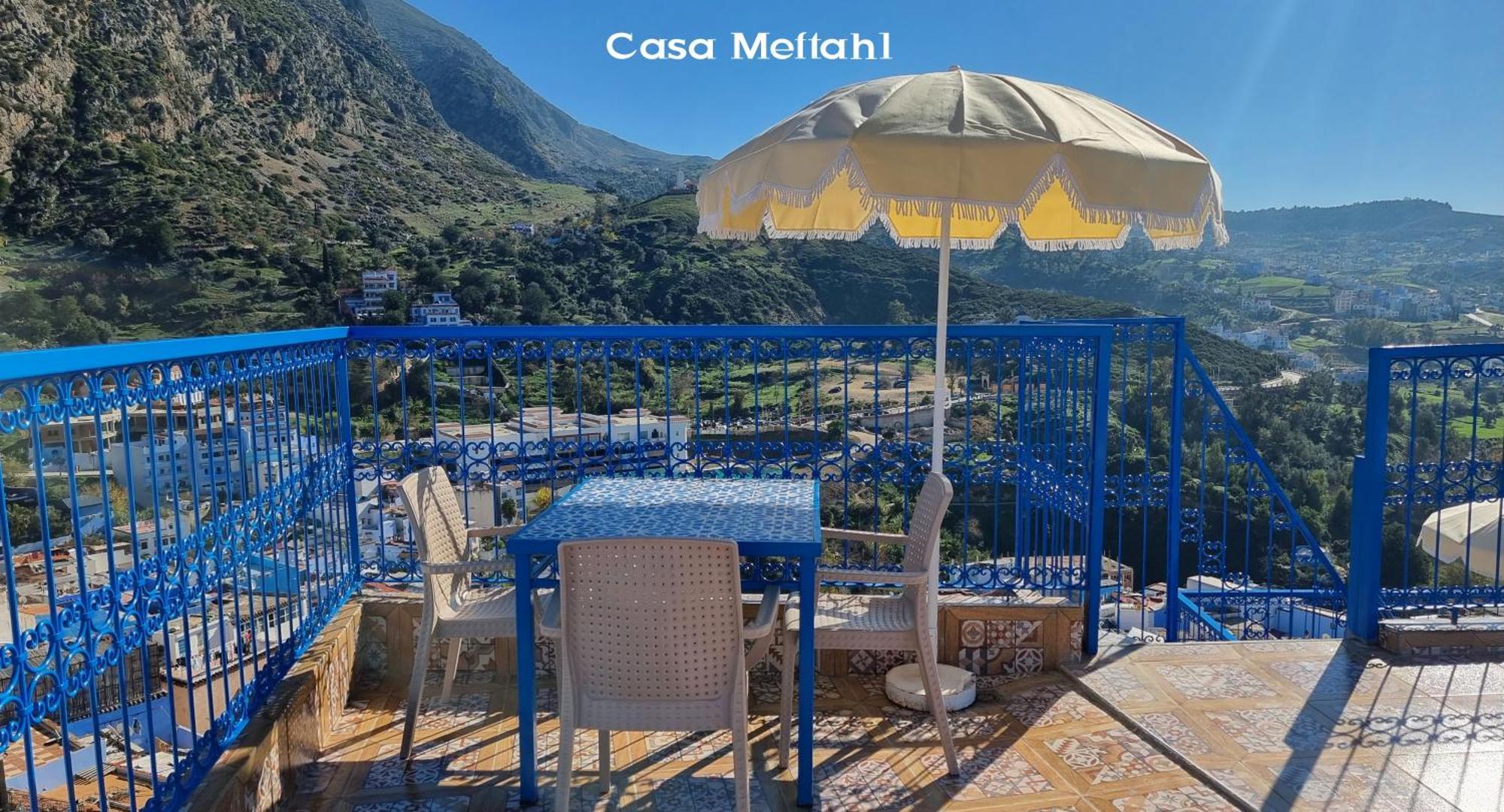 Casa Meftah Blue Daire Şafşavan Dış mekan fotoğraf