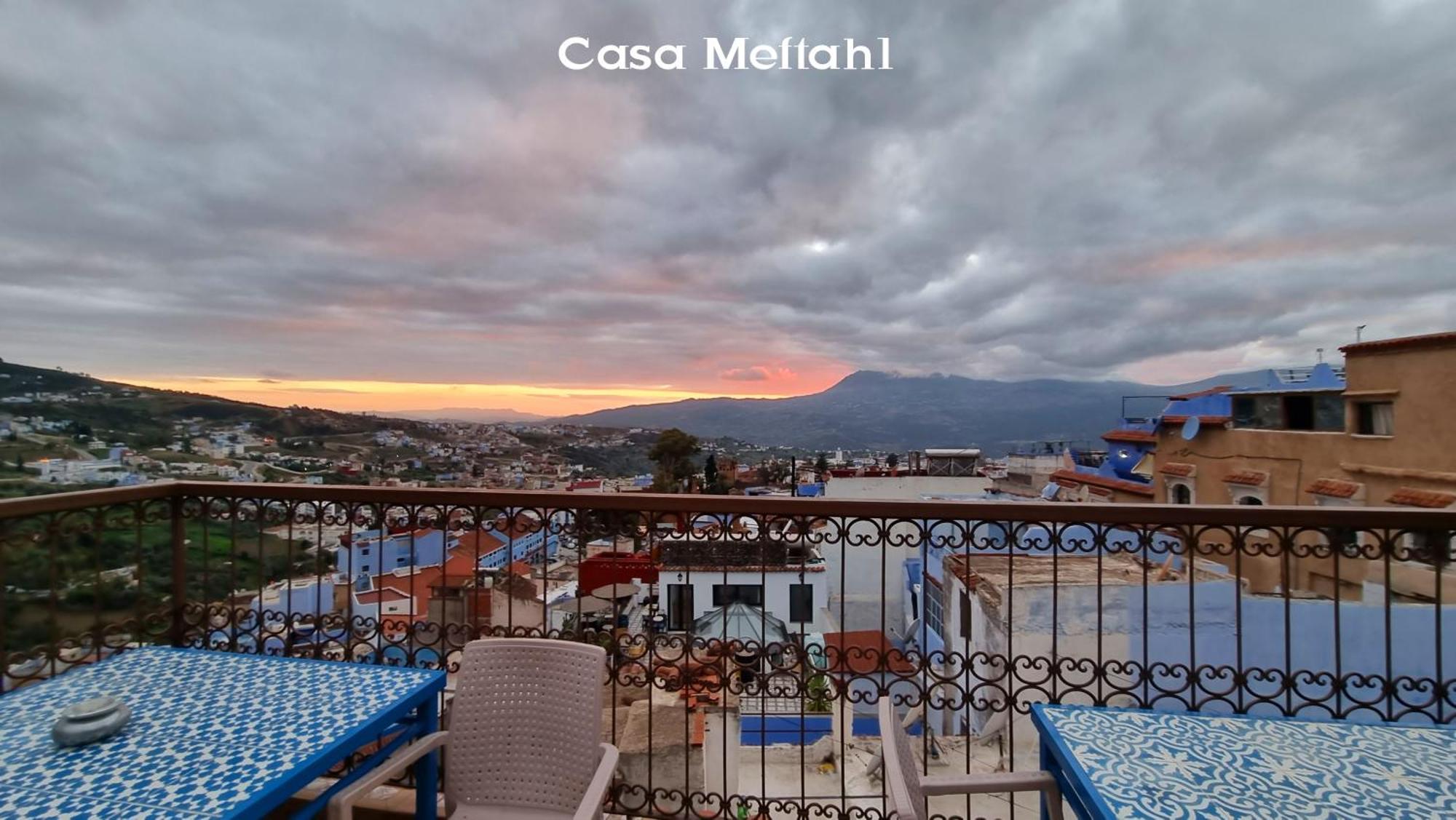 Casa Meftah Blue Daire Şafşavan Dış mekan fotoğraf