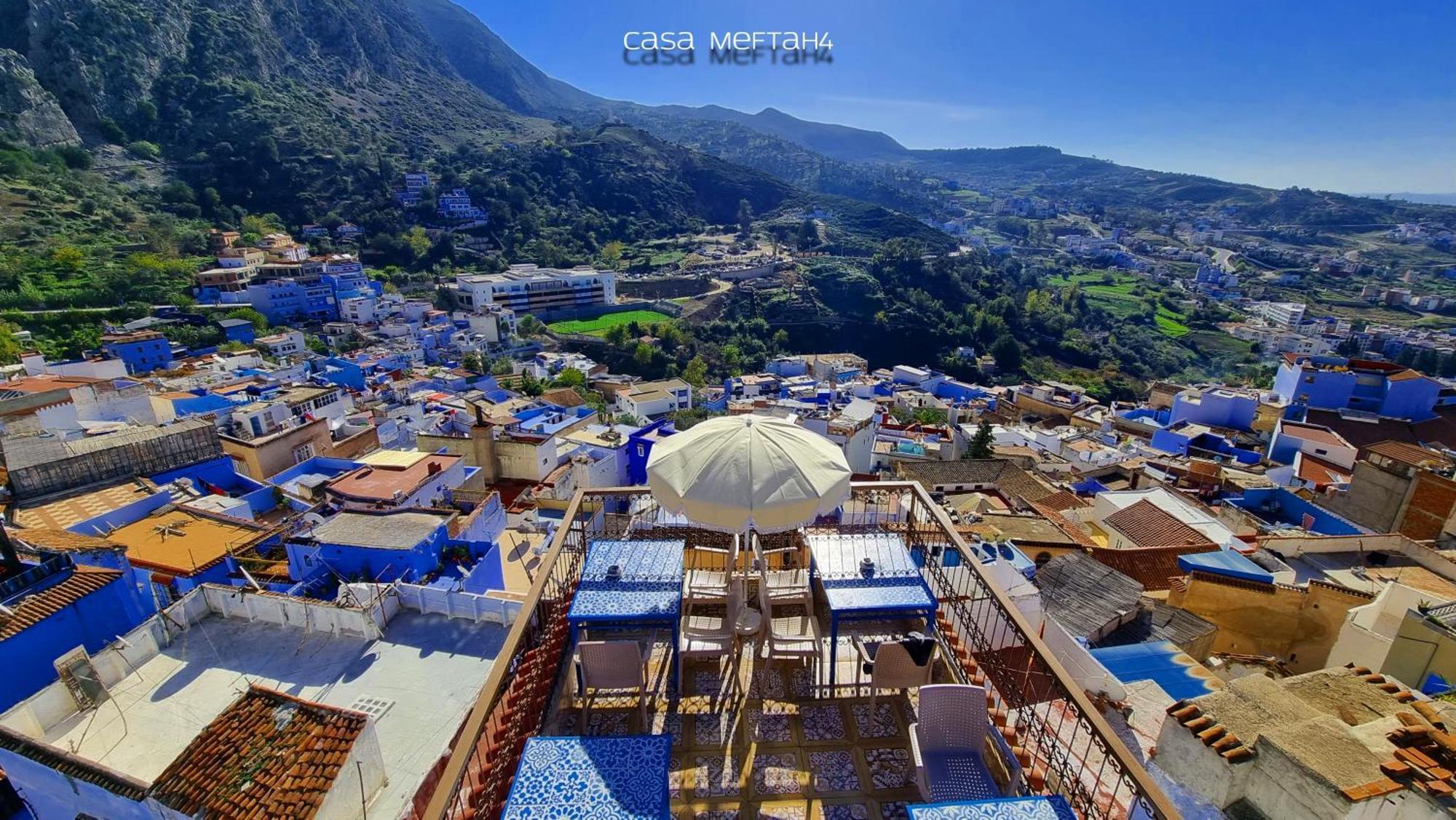 Casa Meftah Blue Daire Şafşavan Dış mekan fotoğraf