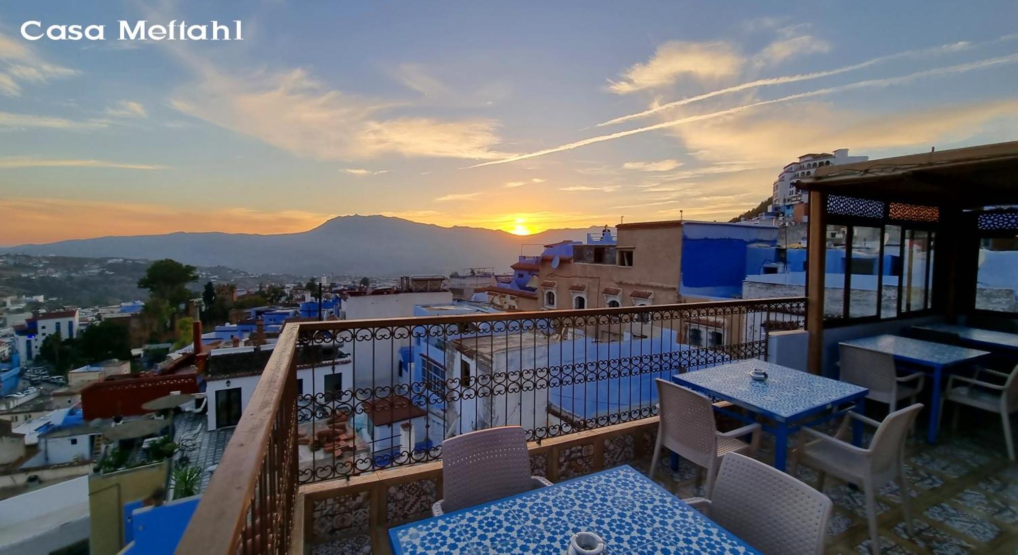 Casa Meftah Blue Daire Şafşavan Dış mekan fotoğraf