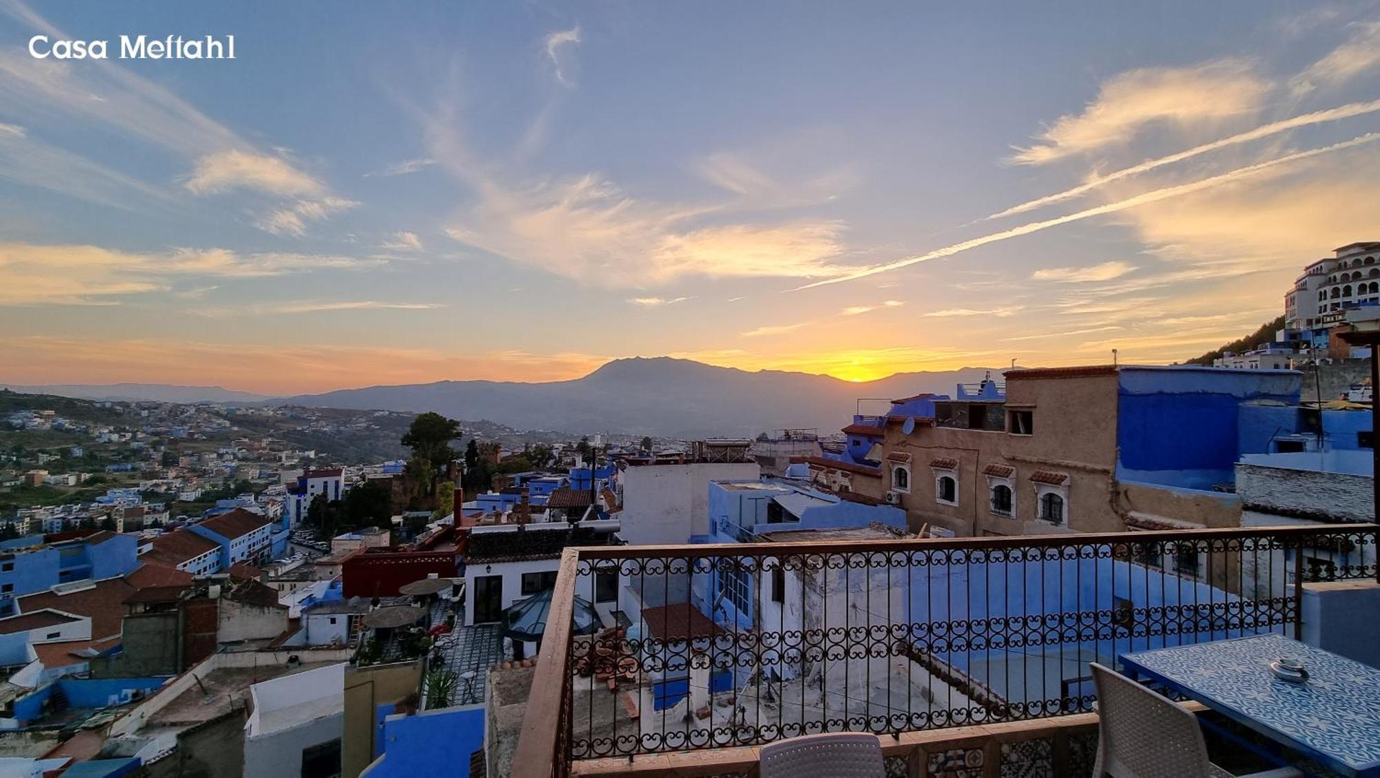 Casa Meftah Blue Daire Şafşavan Dış mekan fotoğraf