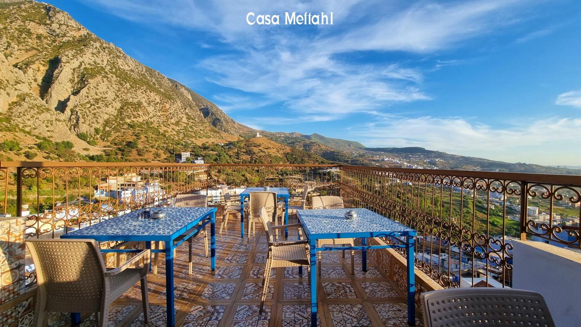 Casa Meftah Blue Daire Şafşavan Dış mekan fotoğraf