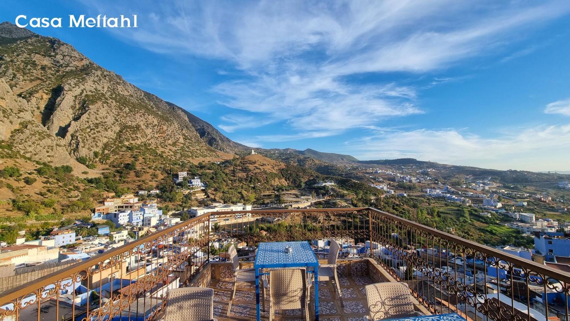 Casa Meftah Blue Daire Şafşavan Dış mekan fotoğraf