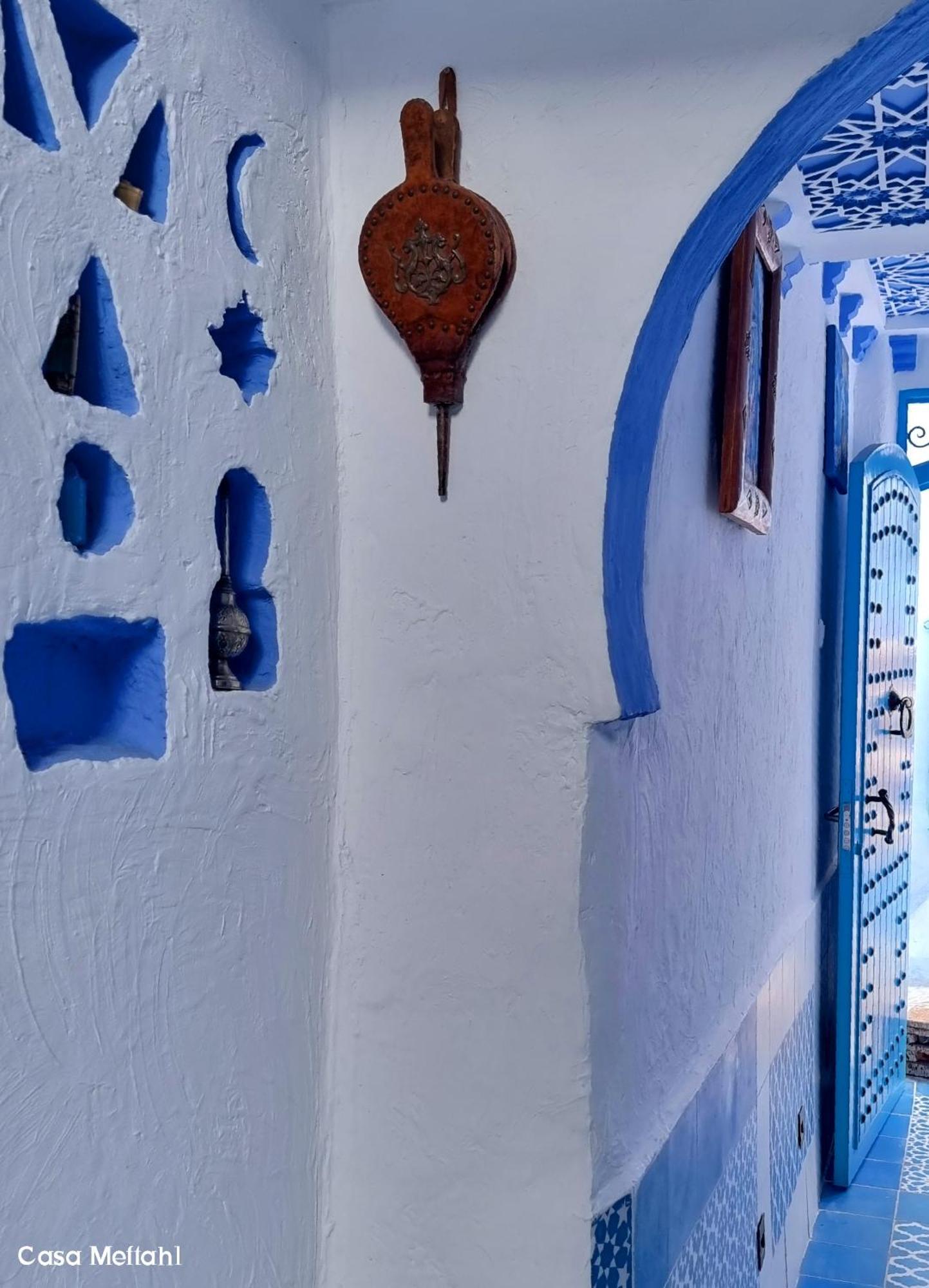 Casa Meftah Blue Daire Şafşavan Dış mekan fotoğraf