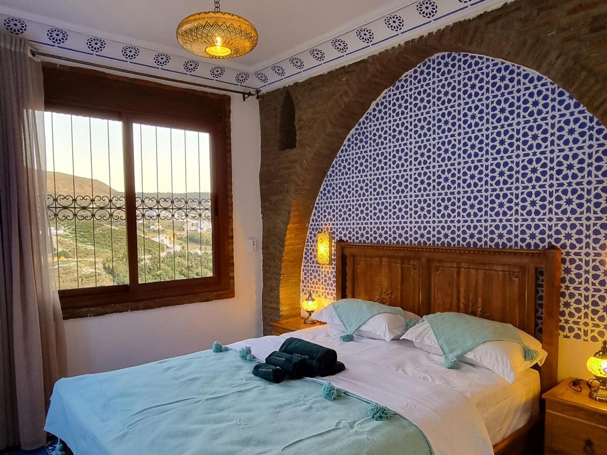 Casa Meftah Blue Daire Şafşavan Dış mekan fotoğraf