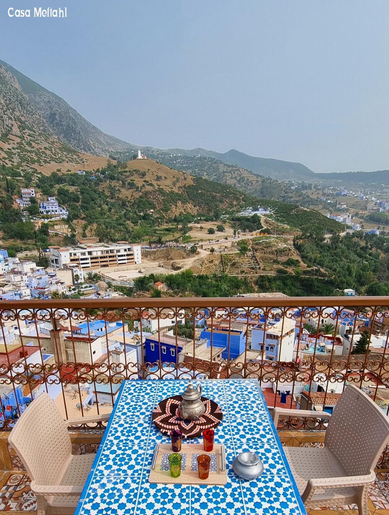 Casa Meftah Blue Daire Şafşavan Dış mekan fotoğraf