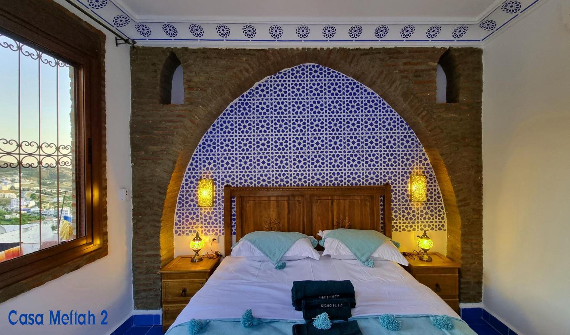 Casa Meftah Blue Daire Şafşavan Dış mekan fotoğraf