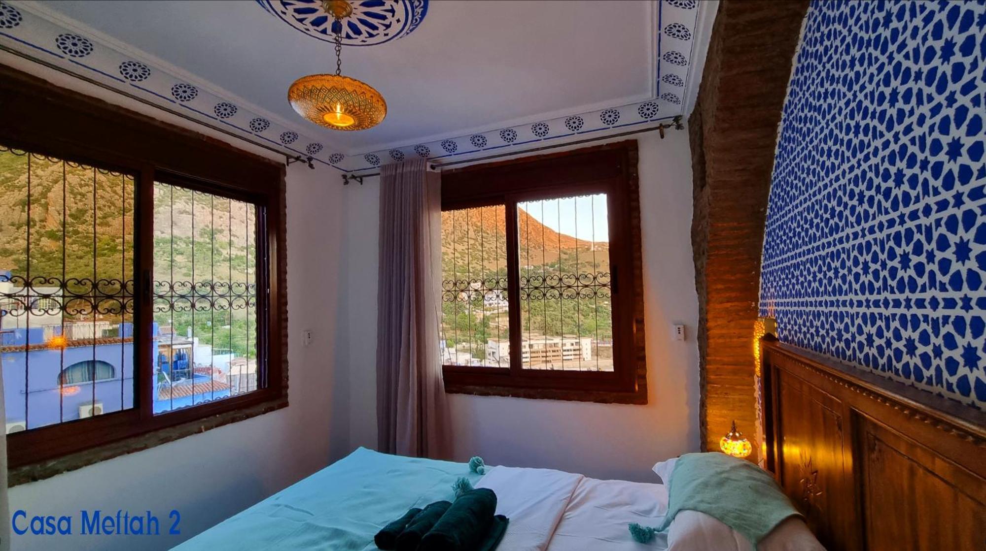 Casa Meftah Blue Daire Şafşavan Dış mekan fotoğraf