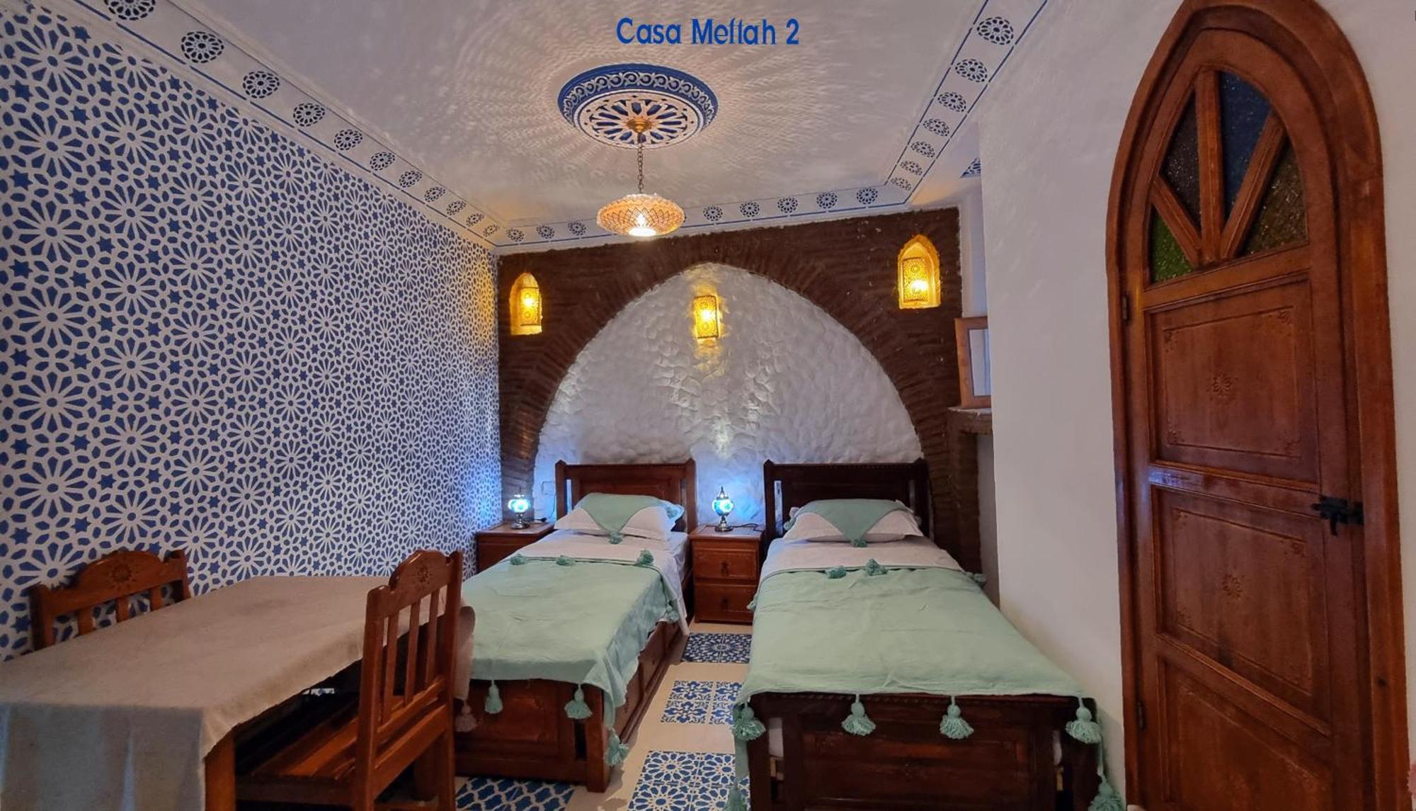Casa Meftah Blue Daire Şafşavan Dış mekan fotoğraf