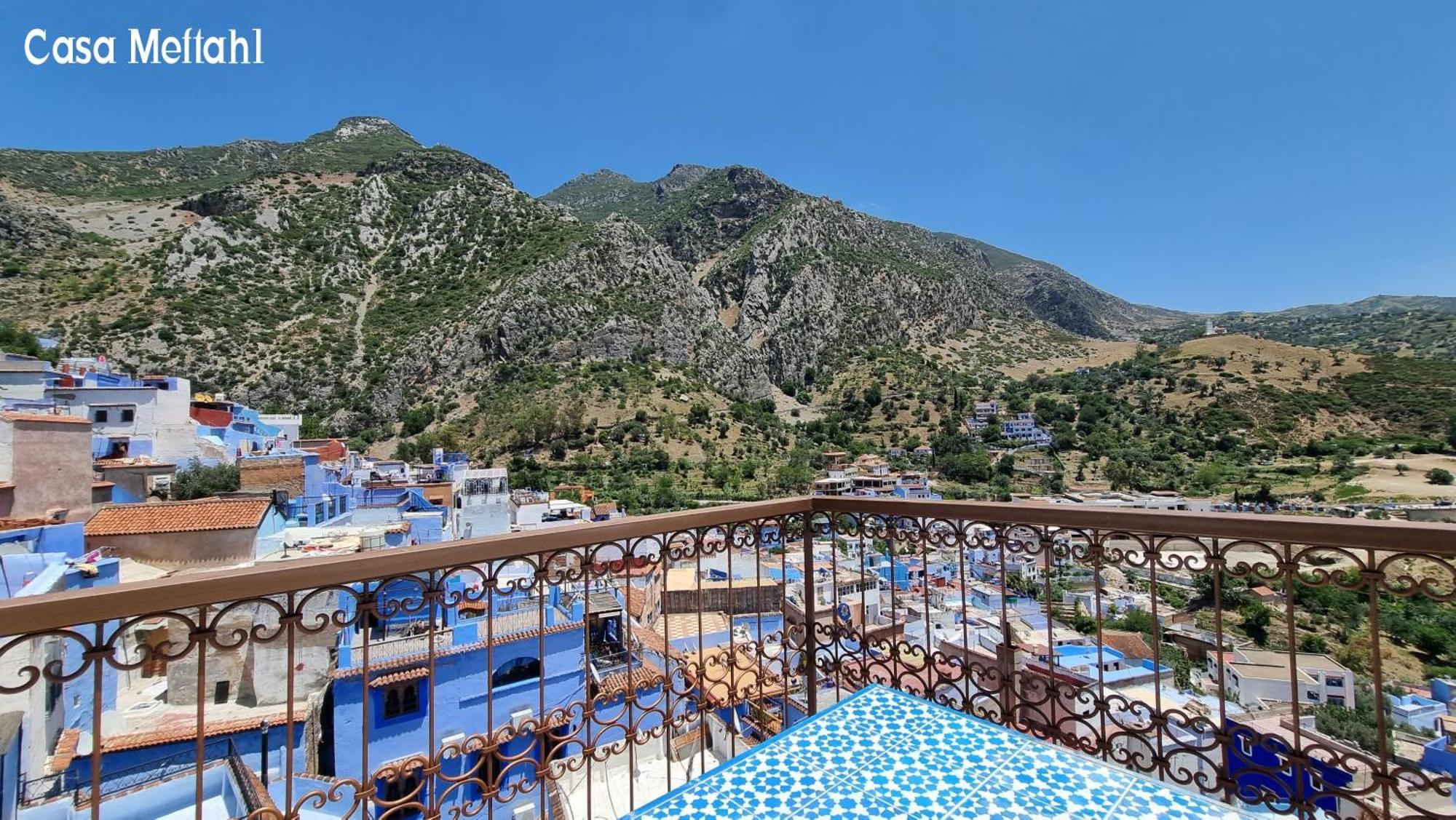 Casa Meftah Blue Daire Şafşavan Dış mekan fotoğraf