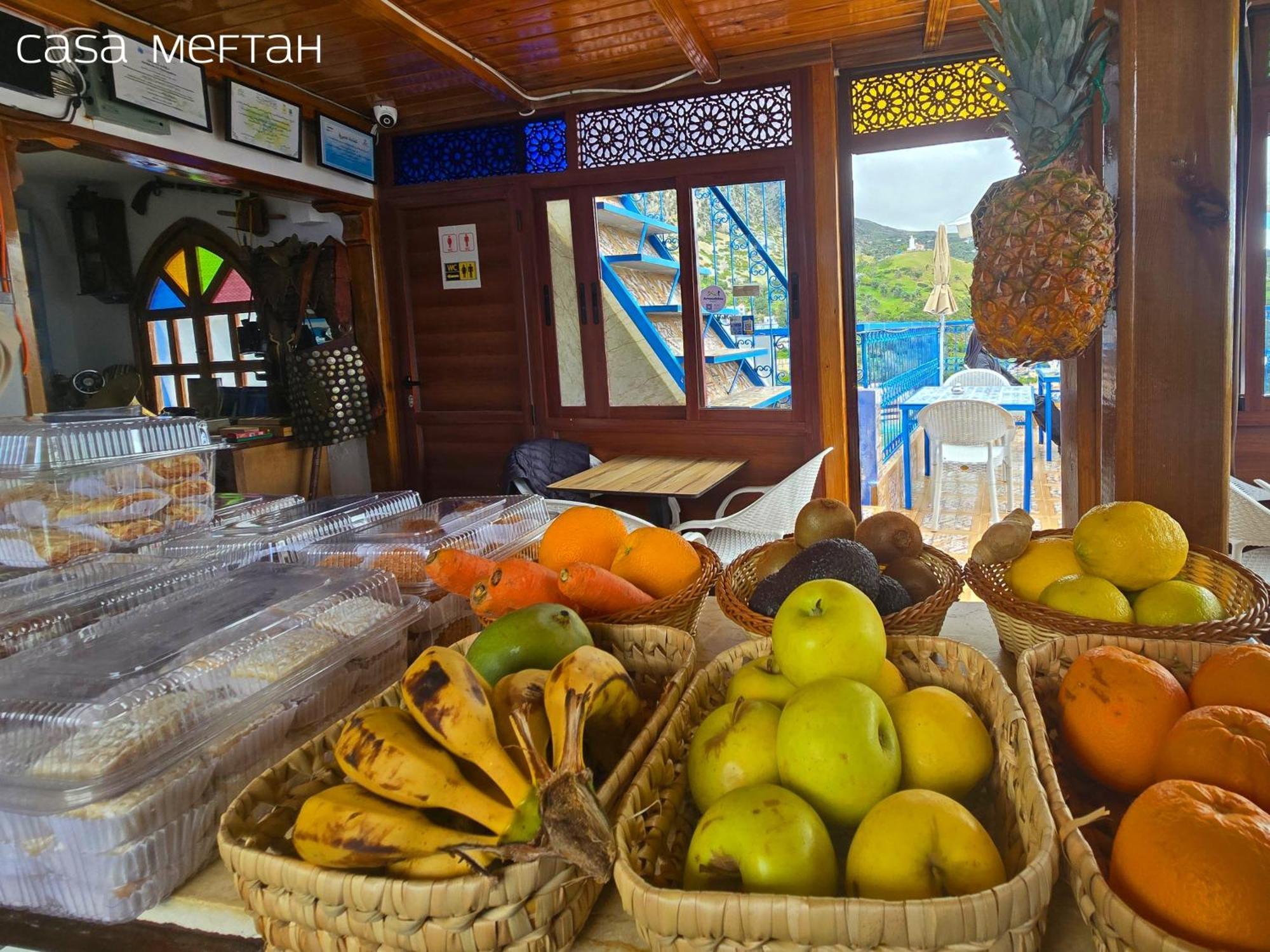 Casa Meftah Blue Daire Şafşavan Dış mekan fotoğraf